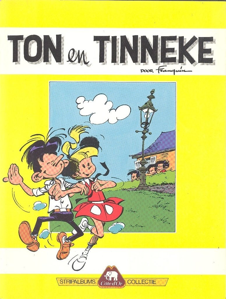Ton en Tinneke nr 1 - reklame uitgave Cote D'or., Gelezen, Eén stripboek, Ophalen of Verzenden, FRANQUIN