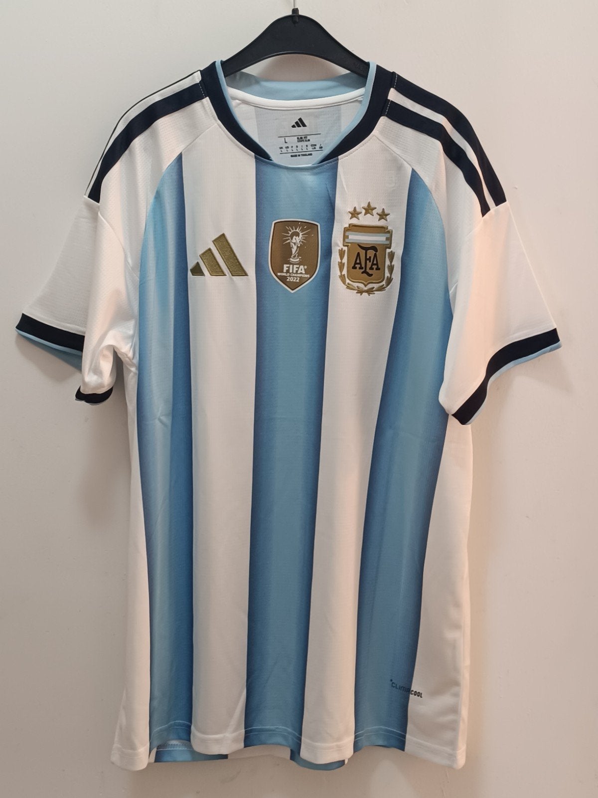 Maillot à domicile pour la Coupe du monde de football en Arg, Taille M, Enlèvement ou Envoi