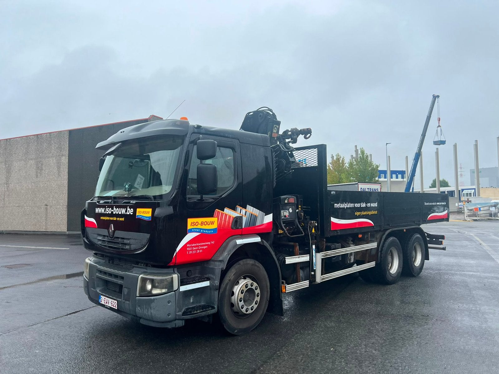 2010 Renault 24dpd1 vrachtwagen, Renault, Zwart, Particulier, 2 deurs