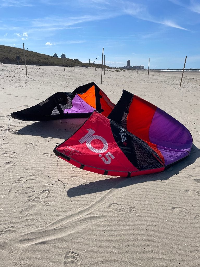 Kitescherm kahoona 10 m, Sports nautiques & Bateaux, Kitesurf, Enlèvement ou Envoi, Utilisé, 10 m², Kite