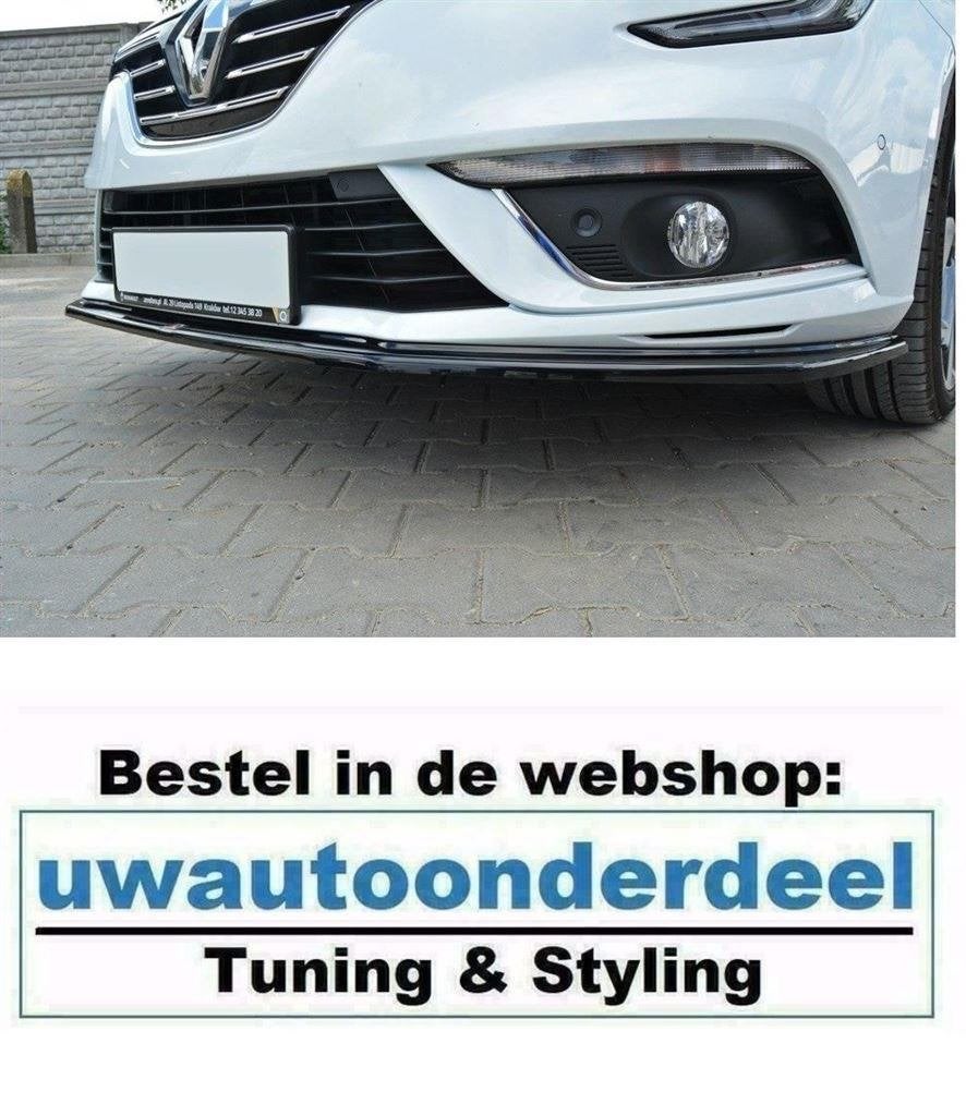 Maxton Design Spoiler Lip Splitter Voor Renault Megane 4, Verzenden