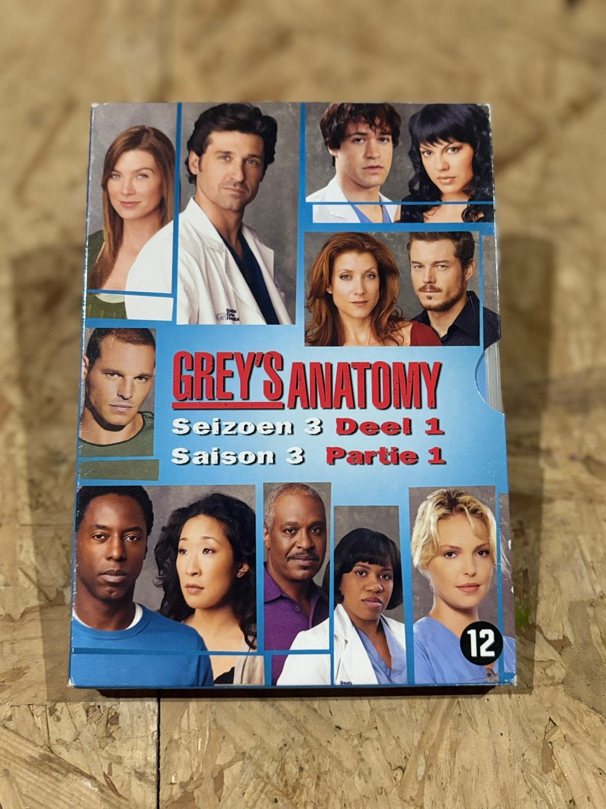 Grey's Anatomy Seizoen 3 Deel 1 / Saison 3 Partie 1 DVD Box, Ophalen of Verzenden, Zo goed als nieuw, Seizoen 3