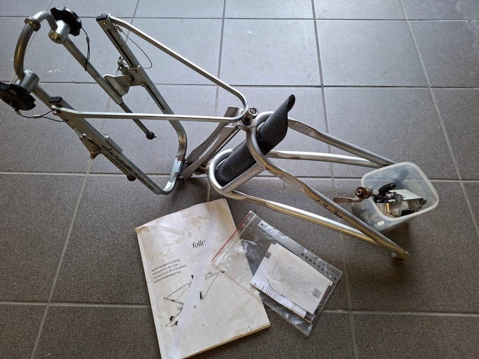 FollowMe tandem fiets, Vélos & Vélomoteurs, Vélos | Tandems, Enlèvement, Utilisé