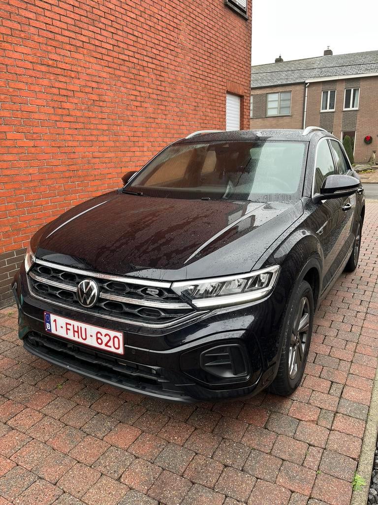 Volkswagen T-Roc R 2022 1.5 Benzine – 150 pk - 30000km!!, Automaat, Zwart, Particulier, Dealer onderhouden