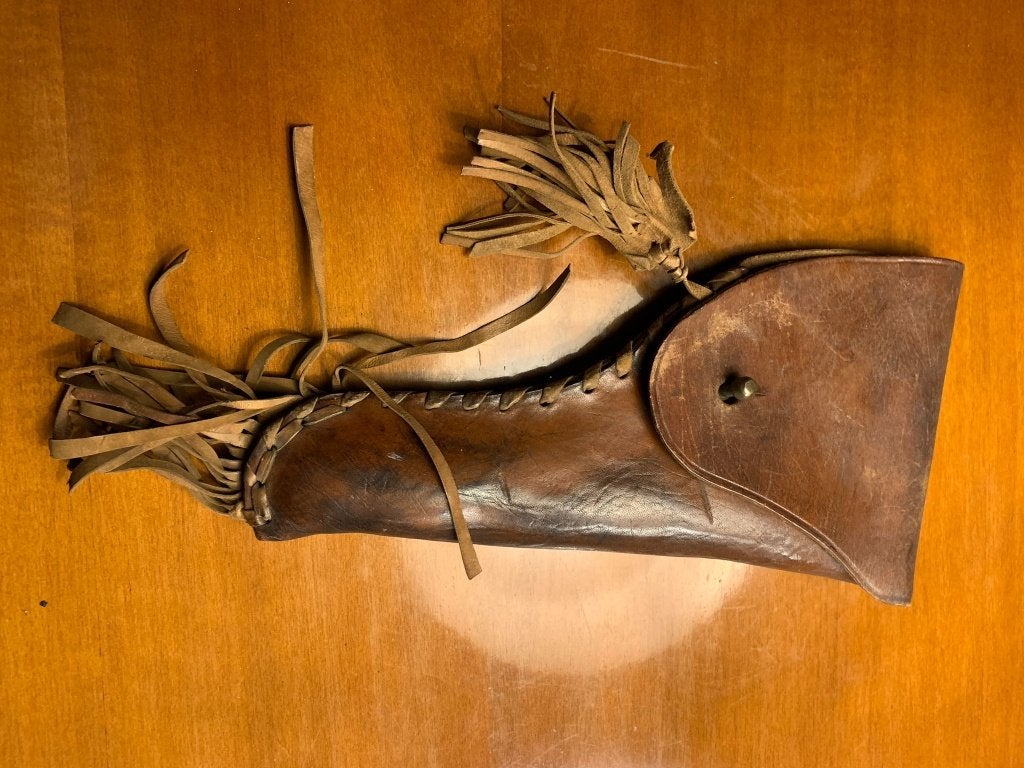 US Militaria WW2 1911 Western Colt Government Holster, Verzamelen, Verzenden, Landmacht, Overige typen