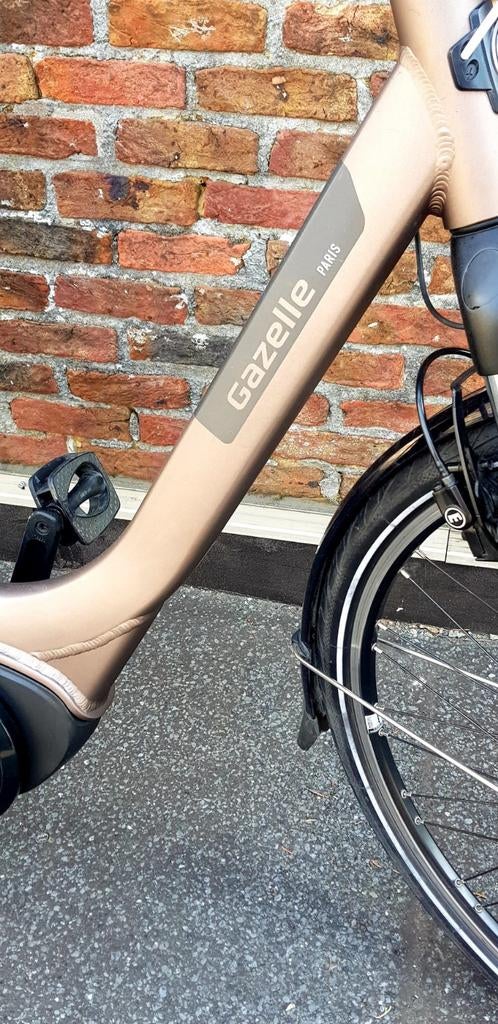 Elektrische Gazelle Paris Bosch middenmotor 500wh, Fietsen en Brommers, Elektrische fietsen, Zo goed als nieuw, Gazelle, Ophalen