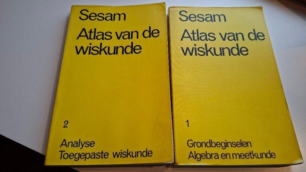 Sesam atlas van de wiskunde 1 + 2, Boeken, Ophalen of Verzenden, Zo goed als nieuw