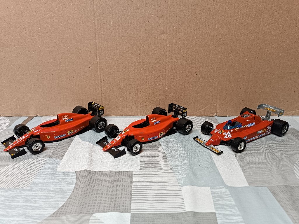 F1 - Bburago - Ferrari Turbo - Fiat - Agip - Burago - Retro, Verzamelen, Ophalen of Verzenden, Gebruikt, Formule 1