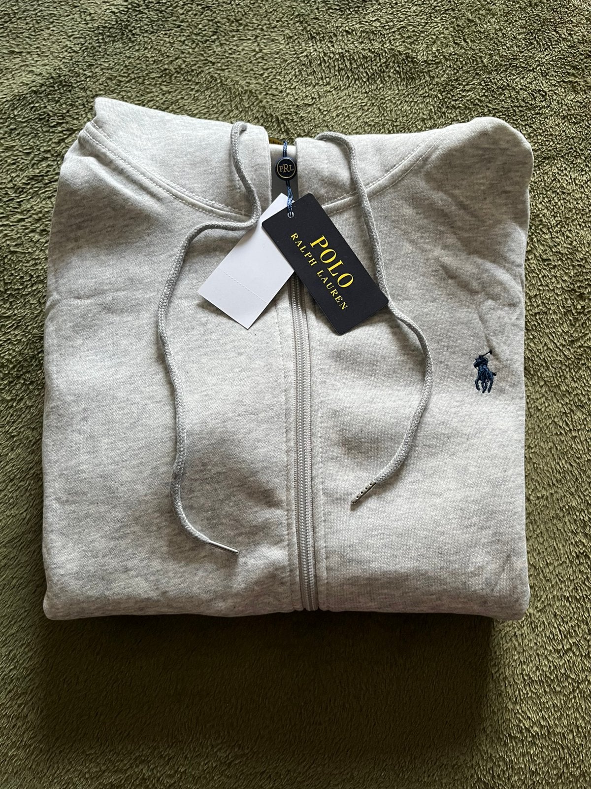 Polo Ralph Lauren Hoodie Vest – Nieuw met Labels – €50, Kleding | Heren, Polo's, Ophalen of Verzenden, Nieuw, Maat 48/50 (M), Grijs