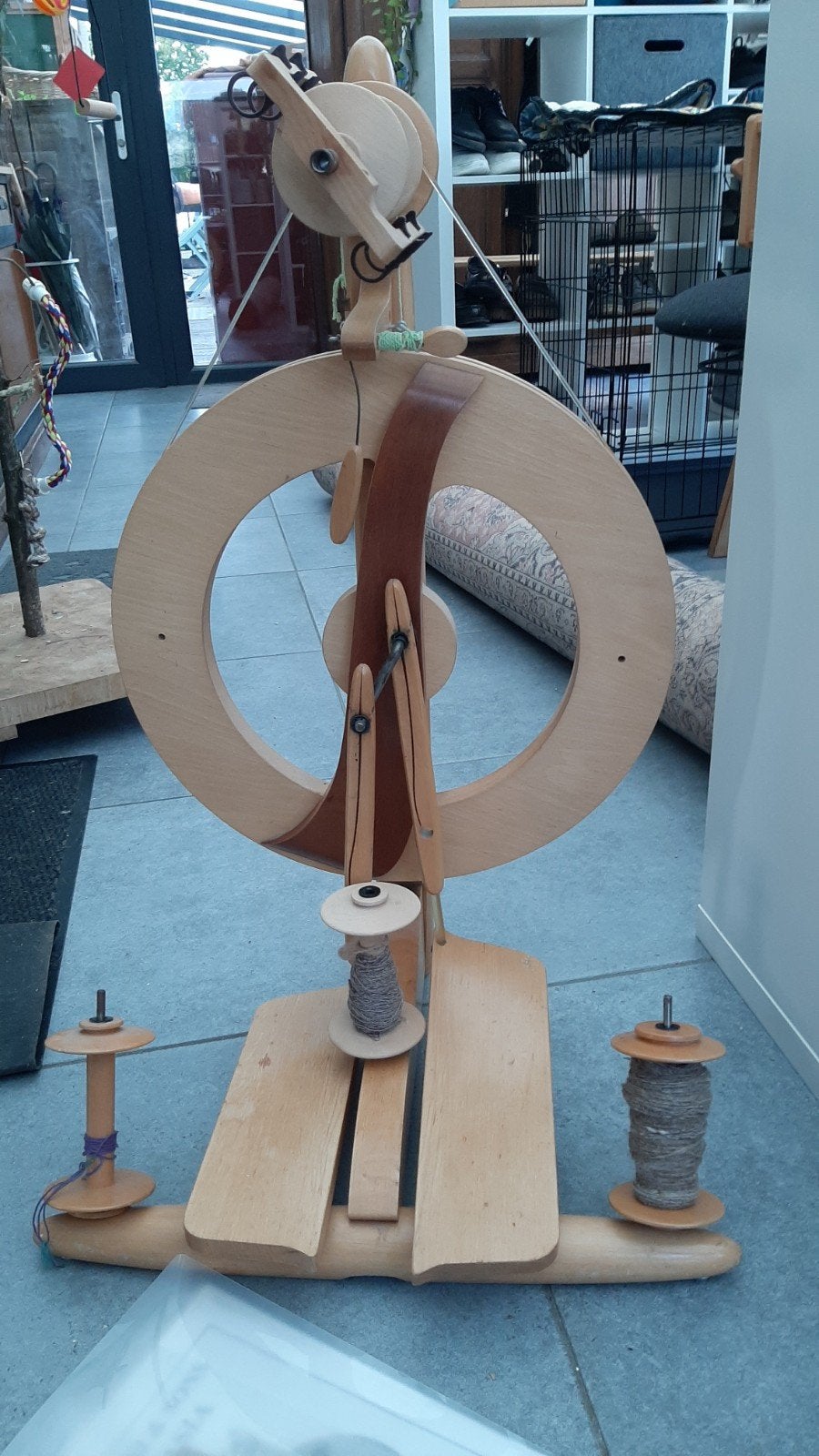 Rouet fantasia  de Kromski, Ophalen, Gebruikt, Spinnewiel