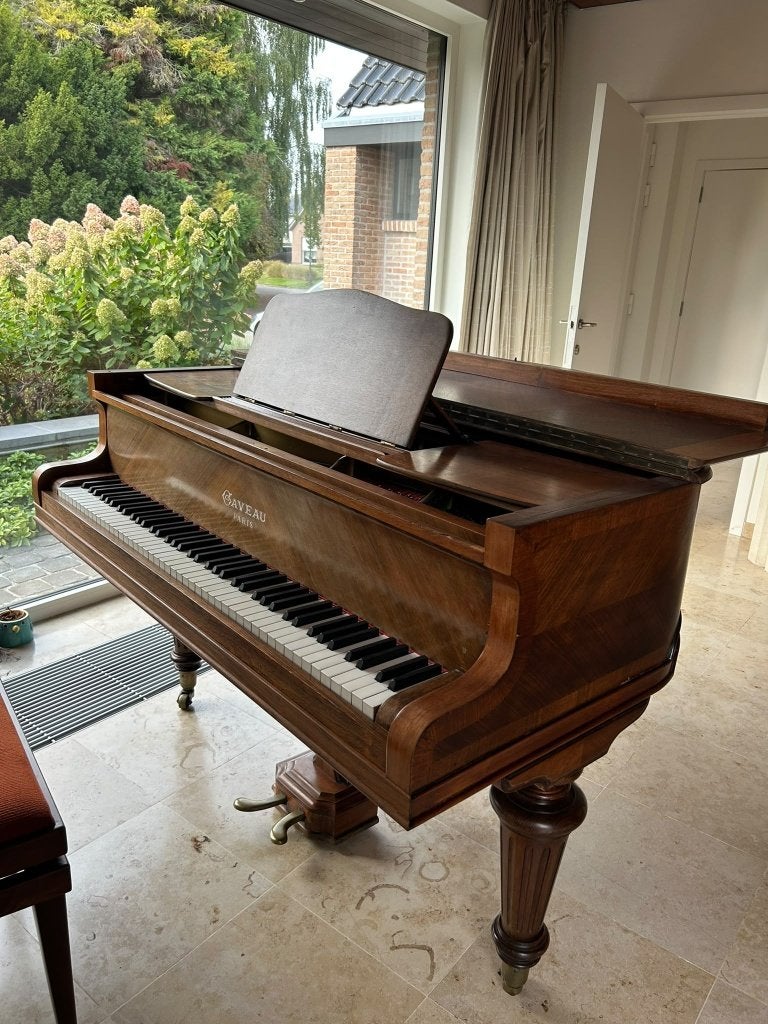 Vleugelpiano Gaveau 1919, Musique & Instruments, Enlèvement, Utilisé, Brun, À queue