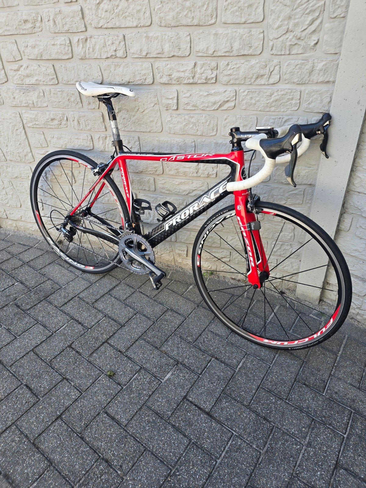 koersfiets prorace carbone, Fietsen en Brommers, Fietsen | Racefietsen, Ophalen