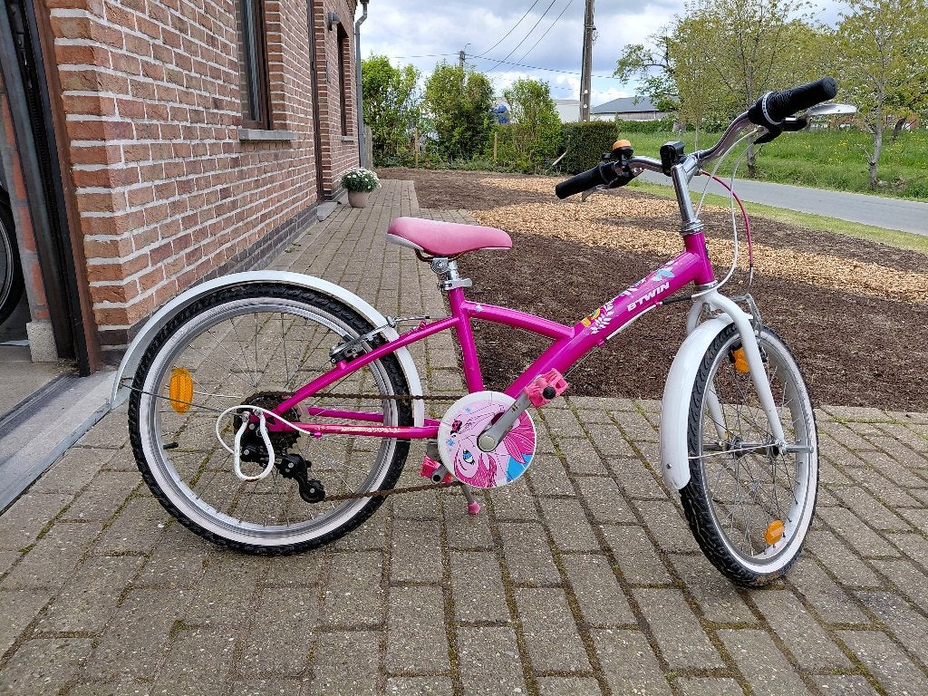 Kinderfiets 20 inch, Vélos & Vélomoteurs, Vitesses, Frein sur jante, Utilisé, Btwin Decathlon