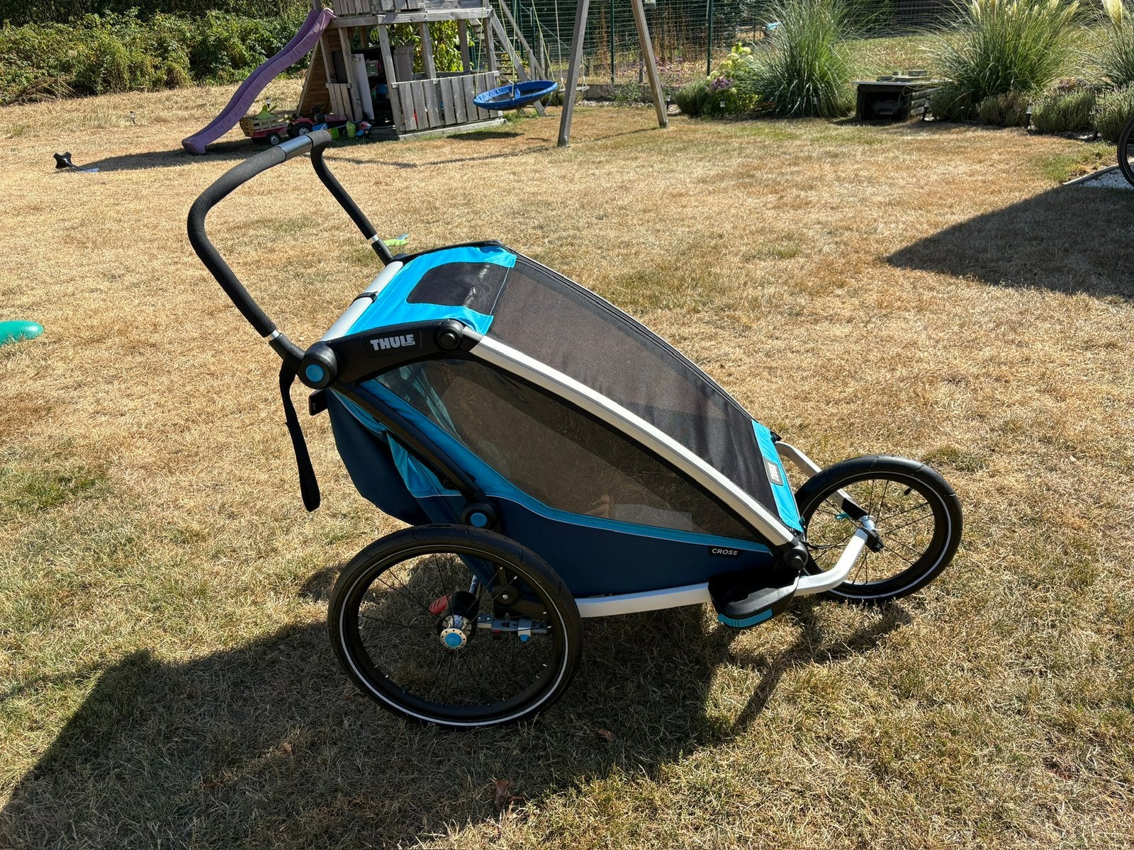 Thule chariot cross 2, Ophalen, Vering, 20 tot 40 kg, Zo goed als nieuw