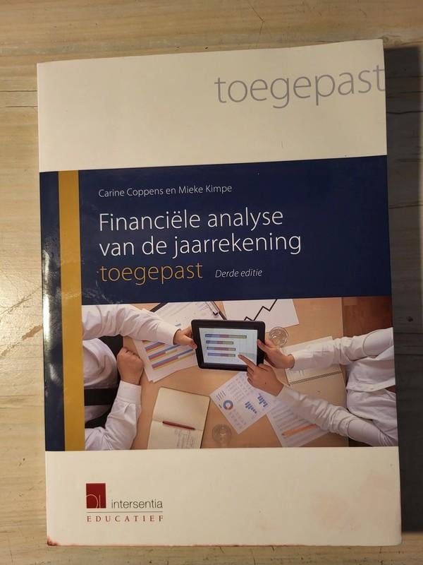 Financiële analyse van de jaarrekening toegepast, Boeken, Ophalen of Verzenden