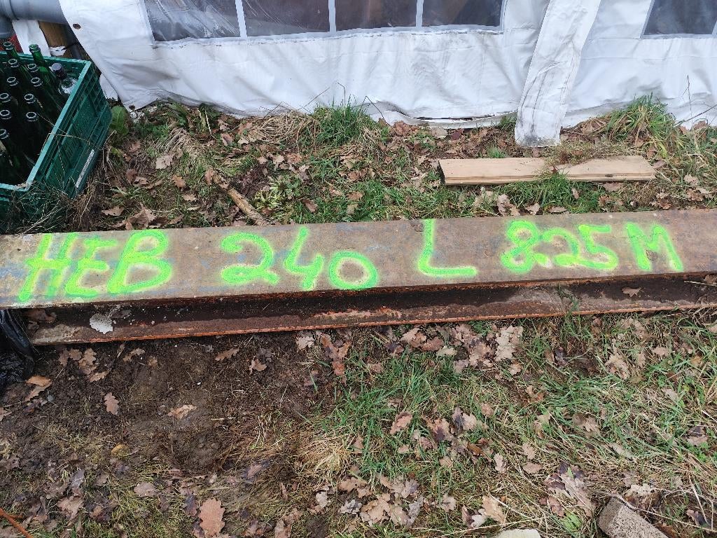 Poutrelle, Enlèvement, Utilisé, Fer