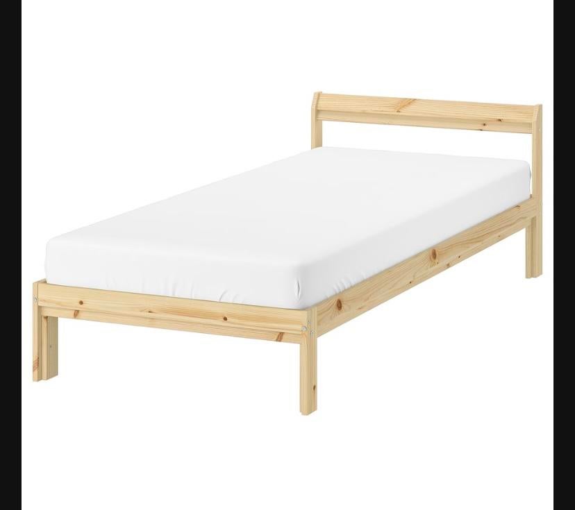 1 persoons bed ikea 90x200 cm, Huis en Inrichting, Slaapkamer | Bedden, Ophalen, Zo goed als nieuw