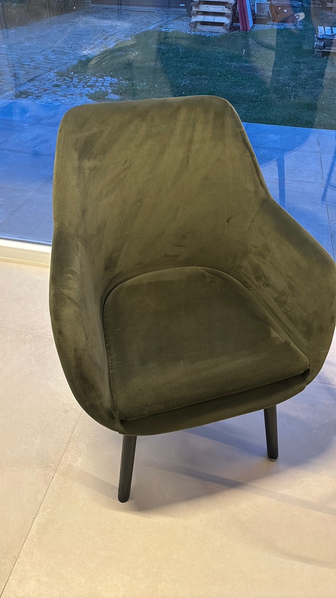 Fauteuil, Huis en Inrichting, Ophalen, Zo goed als nieuw, Stof