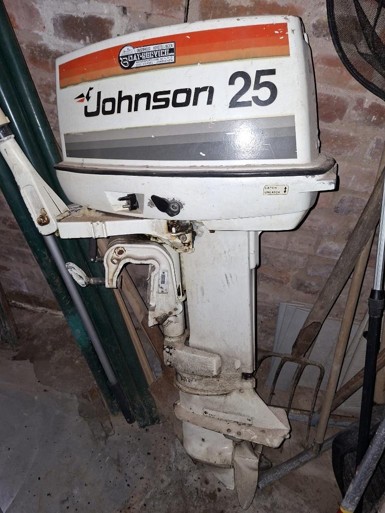 Johnson Sea Horse 25HP 2 temps., Sports nautiques & Bateaux, Moteurs Hors-bord & In-bord, Autres carburants, Enlèvement, Utilisé