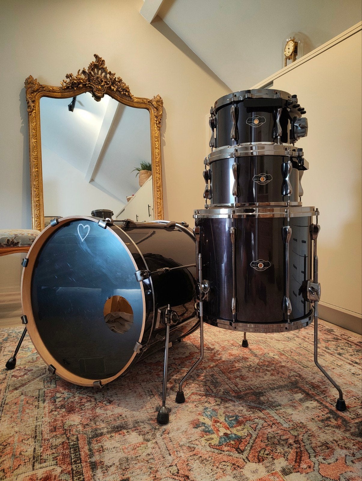 Kit batterie Tama Superstar, Enlèvement, Tama