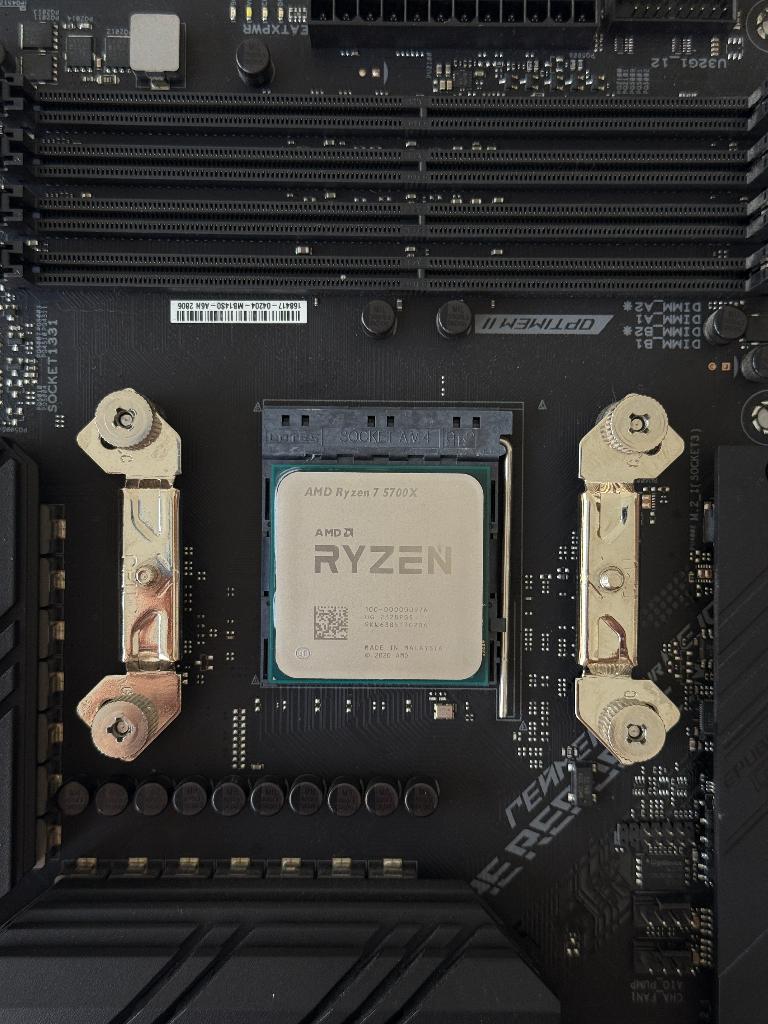 AMD Ryzen 7 5700X AM4, Computers en Software, Processors, Gebruikt, 8-core, 3 tot 4 Ghz, Ophalen of Verzenden