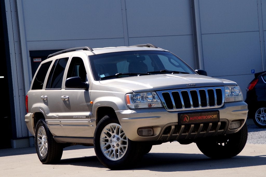 Jeep Grand Cherokee 4.7i V8 4x4 LPG _Utilitaire _Garantie, Autos, Cuir, Achat, 164 kW, Entreprise