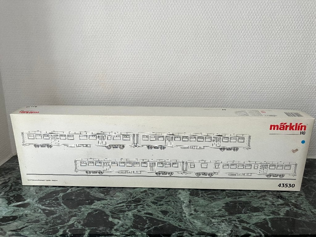 Marklin M2 rijtuigenset / set de voitures 43530 NMBS/SNCB, Hobby & Loisirs créatifs, Trains miniatures | HO, Enlèvement ou Envoi