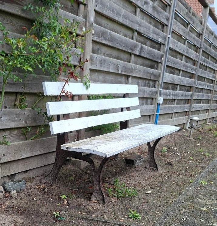 TWEE FRANSE TUINBANKEN, Ophalen, Gebruikt, Metaal