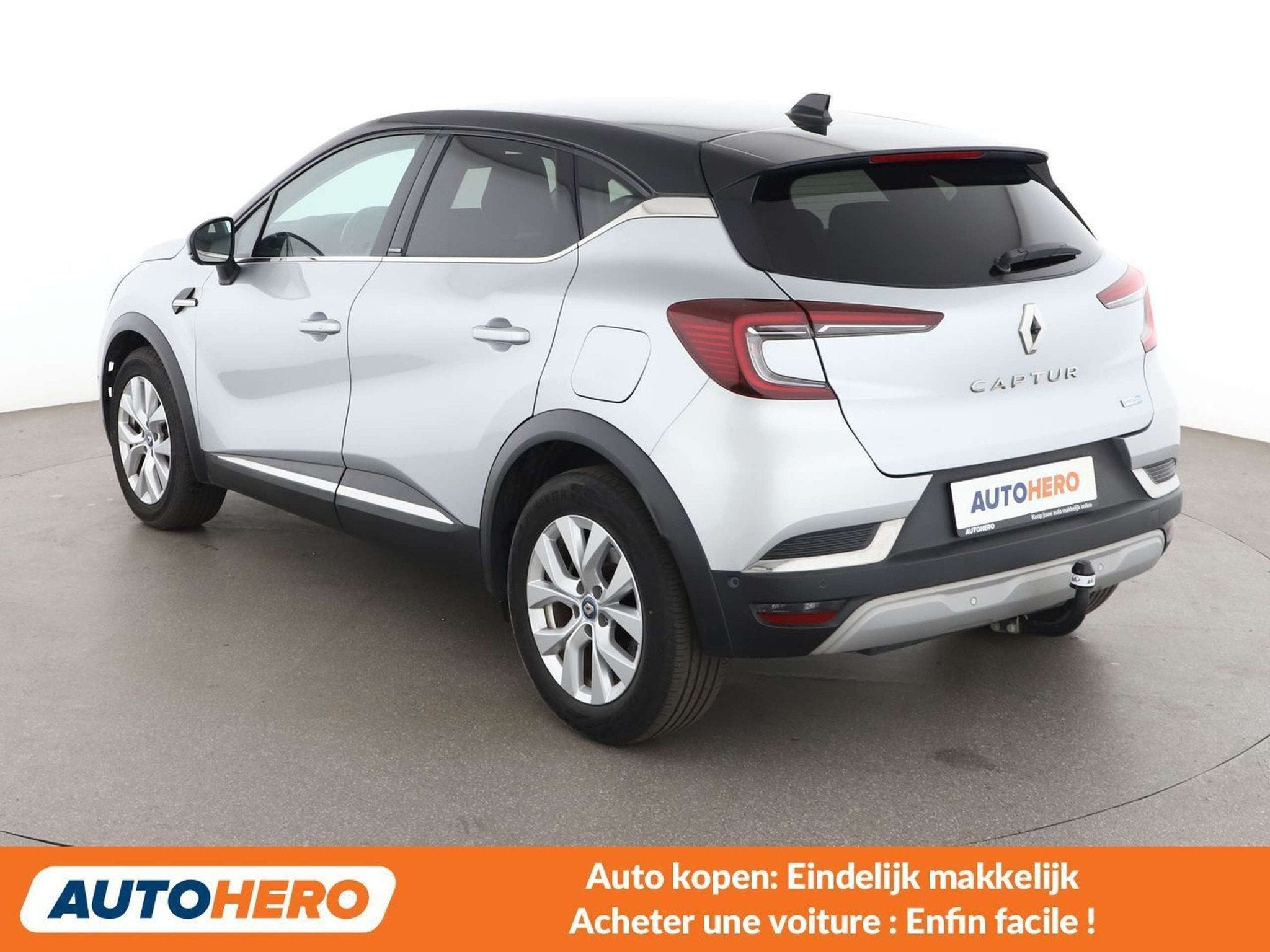 Renault Captur 1.6 Hybrid E-Tech Intens (automatique), Autos, Cuir, Argent ou Gris, Achat, Euro 6