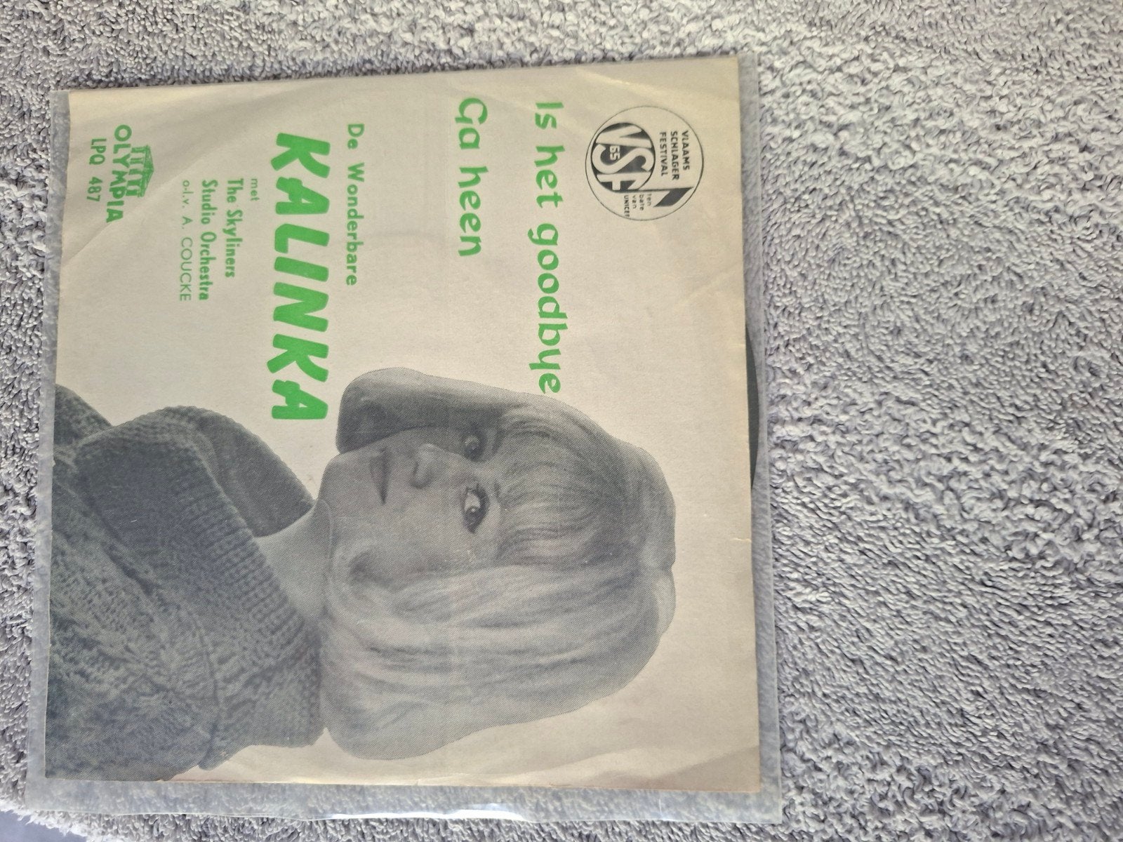 Kalinka is  het goodbye, En néerlandais, Enlèvement ou Envoi, 7 inch, Utilisé