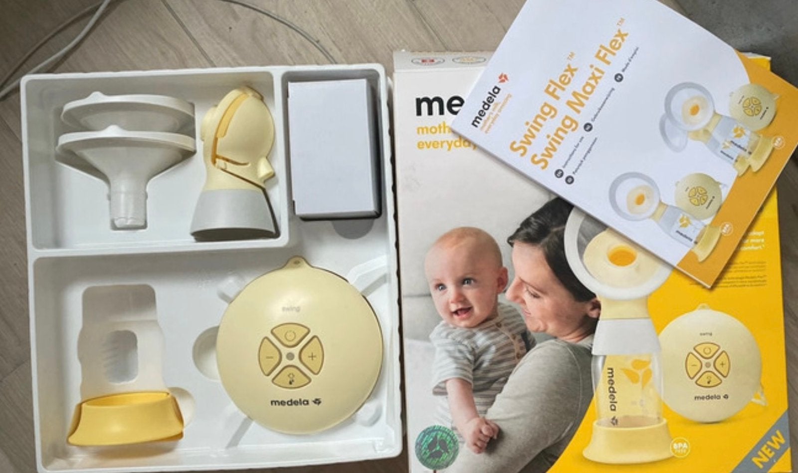 Medela Swing Flex breastpump/ kolf, Ophalen, Zo goed als nieuw, Medela