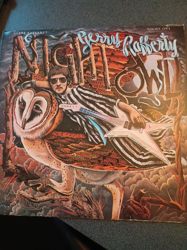 LP / Vinyl - Gerry Rafferty - Night Owl, Cd's en Dvd's, Vinyl | Rock, Gebruikt, Poprock, 12 inch, Ophalen of Verzenden
