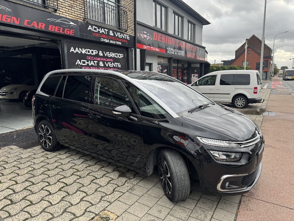 Citroën Grand C4 SpaceTourer 1.5D 130pk 7 zit 10537€ HTVA, Adaptive Cruise Control, Euro 6, Bedrijf, Onderhoudsboekje