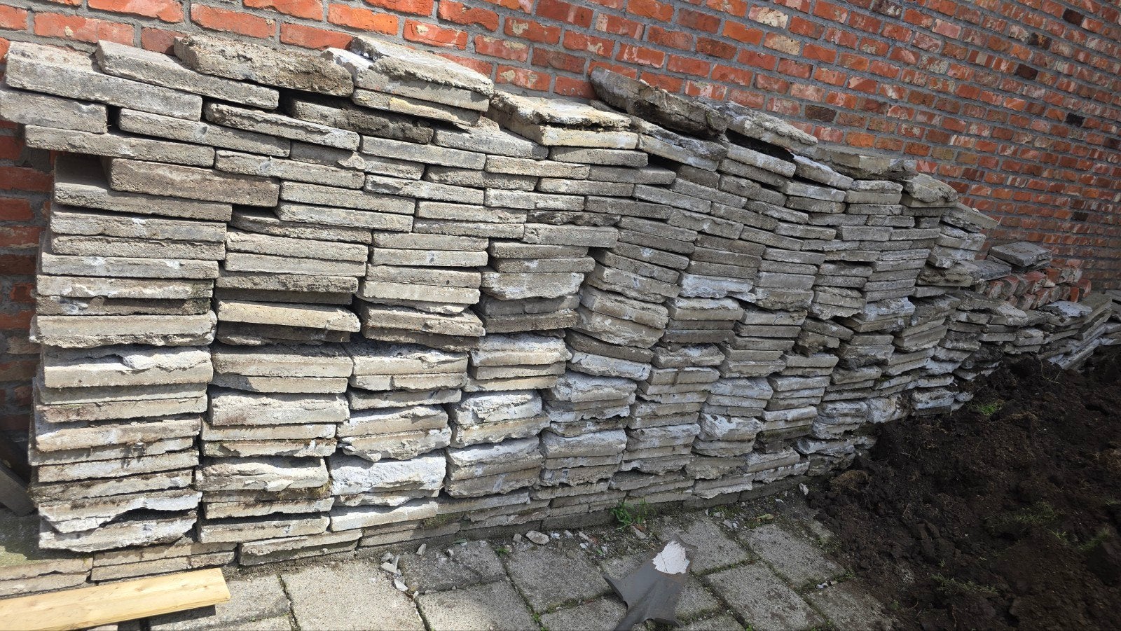Gratis beton klinkers, Ophalen, Beton, Klinkers