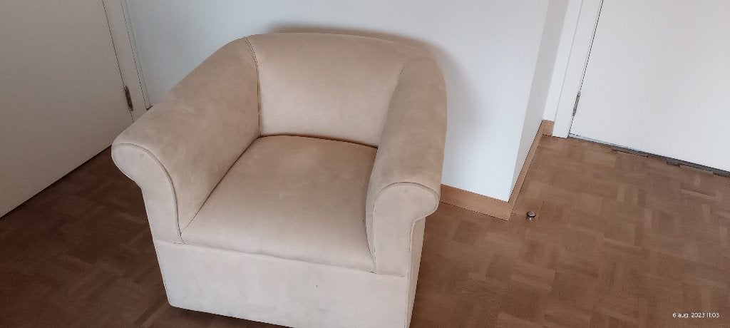 Zetel in velours, 75 à 100 cm, Moins de 150 cm, Une personne, Enlèvement