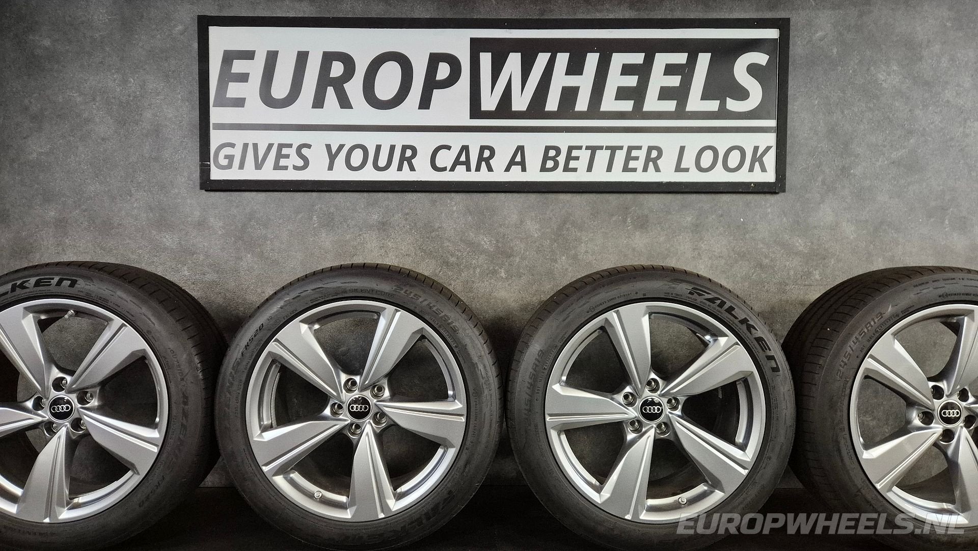 Jantes Audi A6 4K C8 de 18 pouces avec pneus été Hankook 4K0, Pneus et Jantes, 245 mm, Véhicule de tourisme, Pneus été