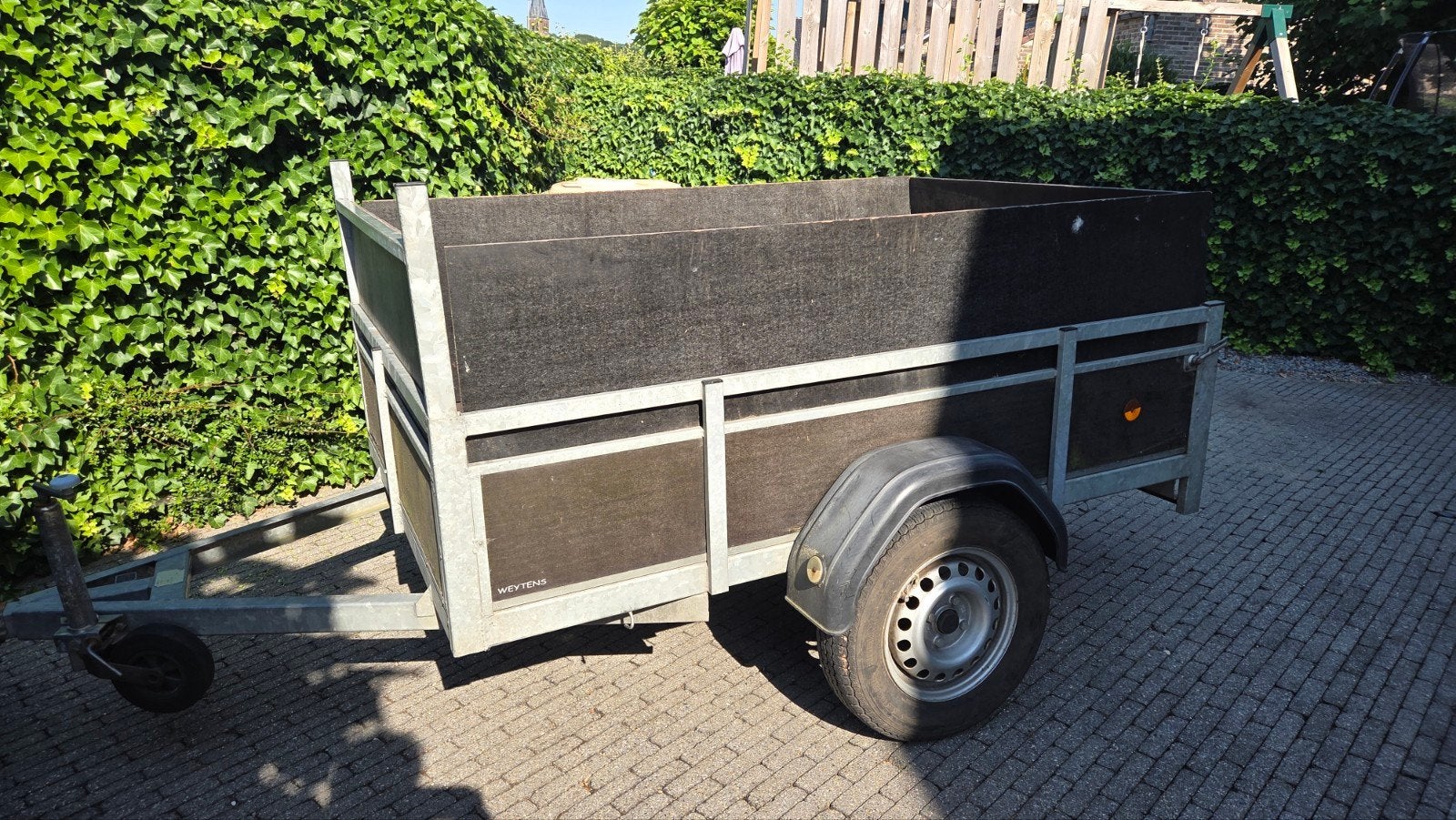 Aanhangwagen 125x200x68 met nieuwe LED verlichting, Auto diversen, Aanhangwagen-onderdelen, Ophalen