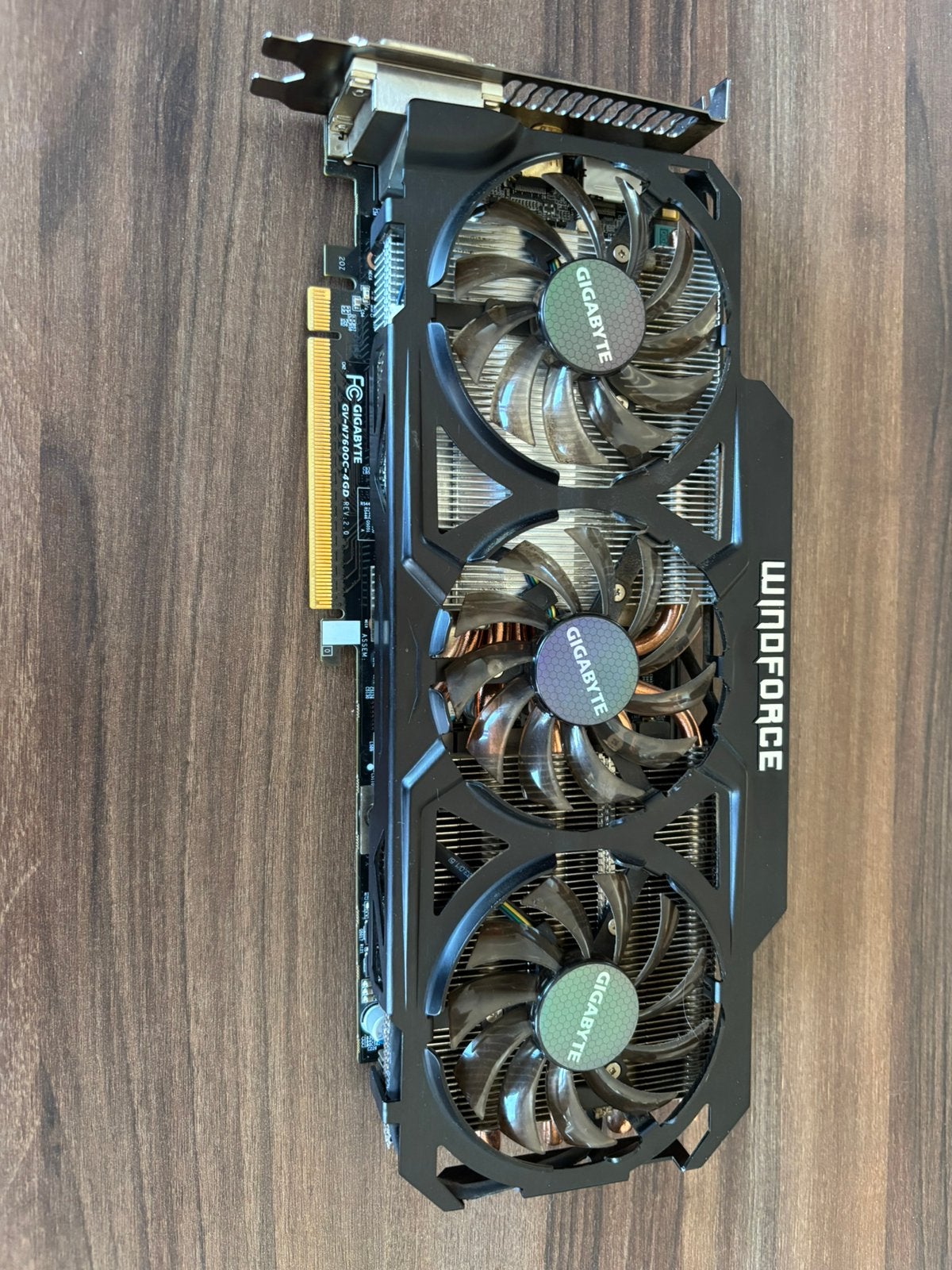Gigabyte Windforce Nvidia GeForce GTX 760 OC, Ophalen, Gebruikt