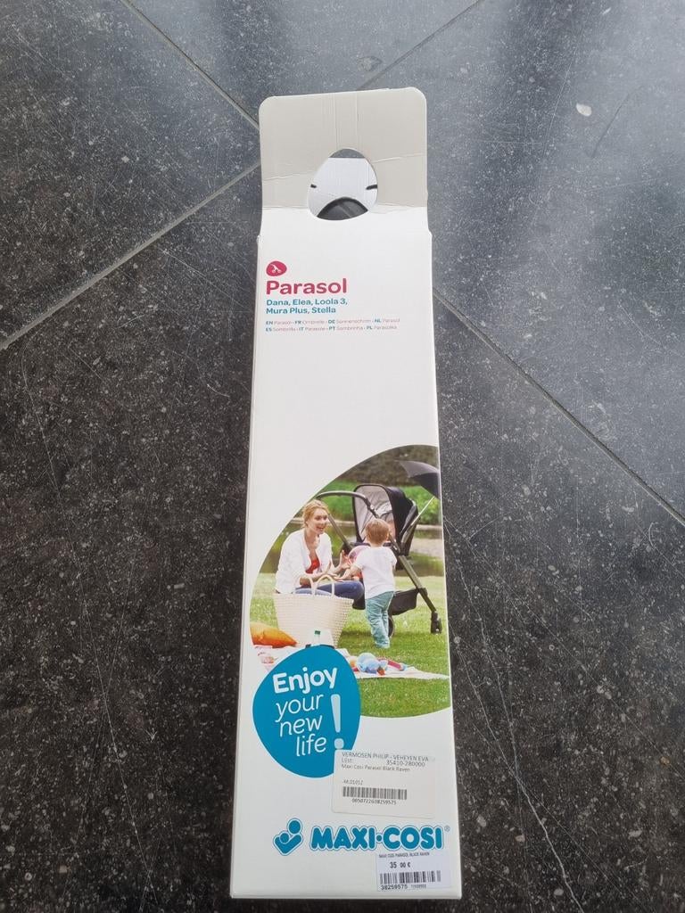 Parasol maxi cosi, Ophalen