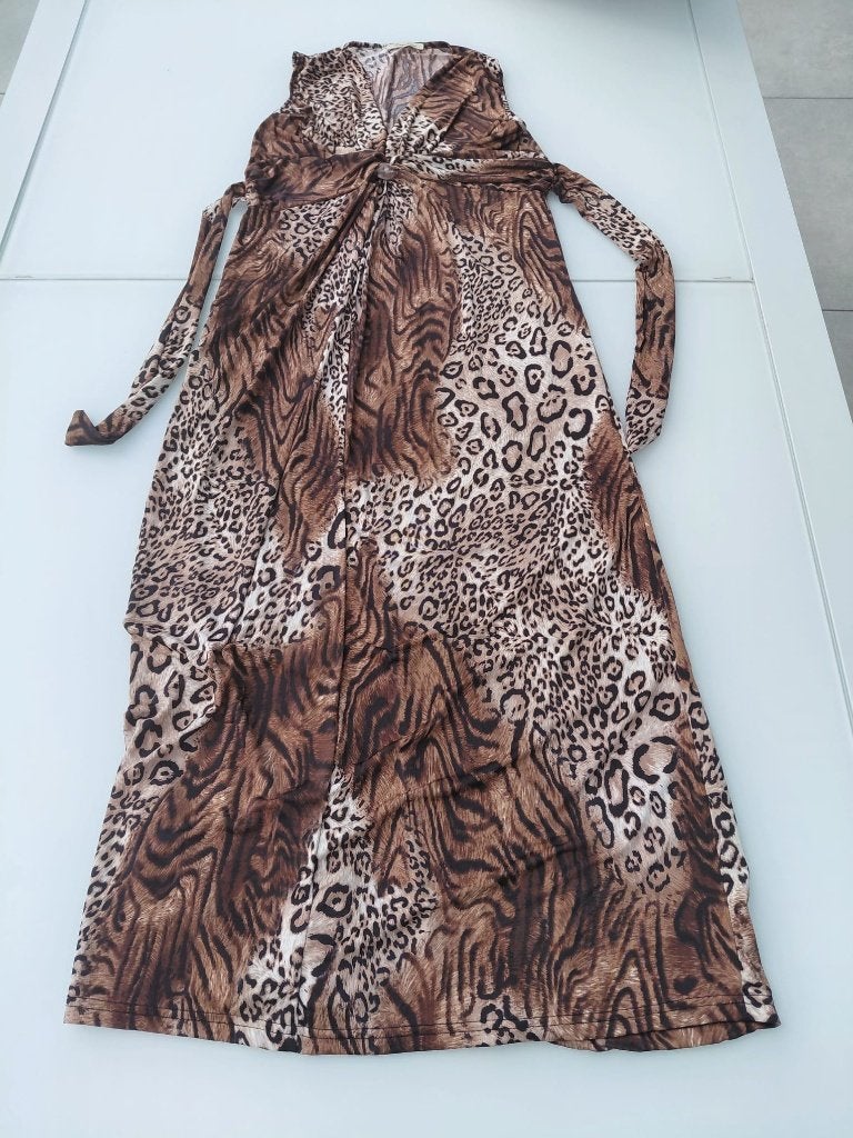 Tijger Jurken, Kleding | Dames, ANDERE, Bruin, Ophalen of Verzenden, Zo goed als nieuw