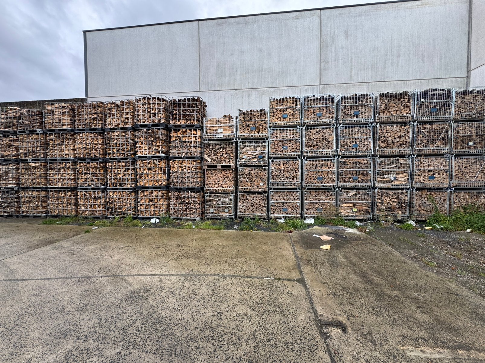 Gekliefd brand hout, Jardin & Terrasse, Enlèvement