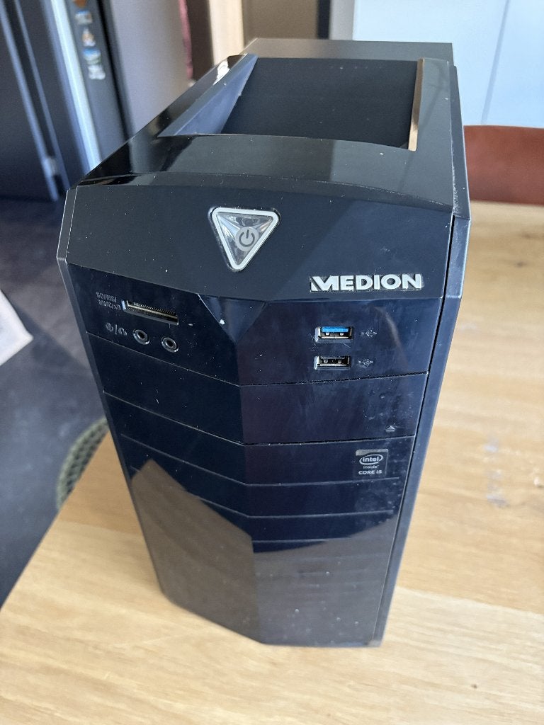 Medion PC, Computers en Software, Ophalen, Gebruikt, HDD, 8 GB