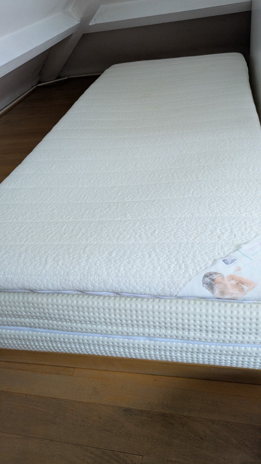 matelas et surmatelas marque Revor 90 cm x 210 cm, Maison & Meubles, Enlèvement, 210 cm, 90 cm, Matelas