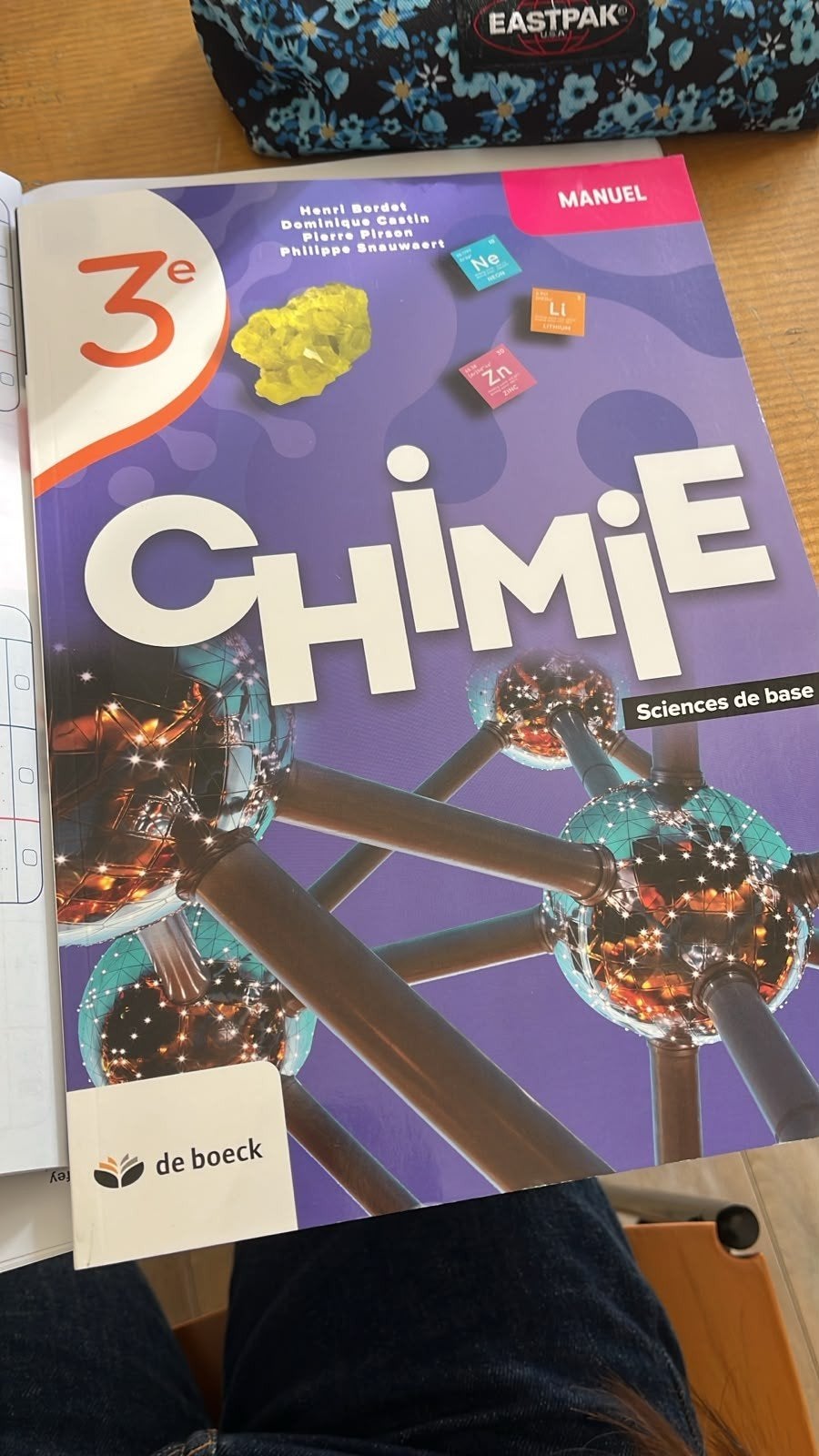 chimie 3 , sciences générales, Enlèvement, Neuf, Secondaire, Chimie