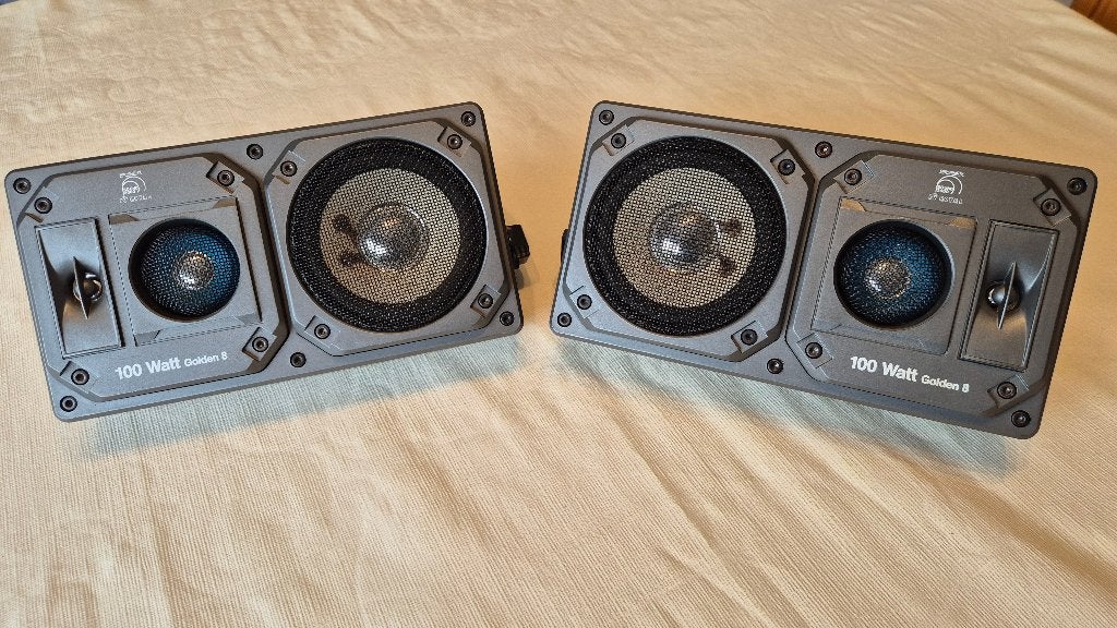 boxen 3wegsysteem 2x100W, Auto diversen, Ophalen, Zo goed als nieuw