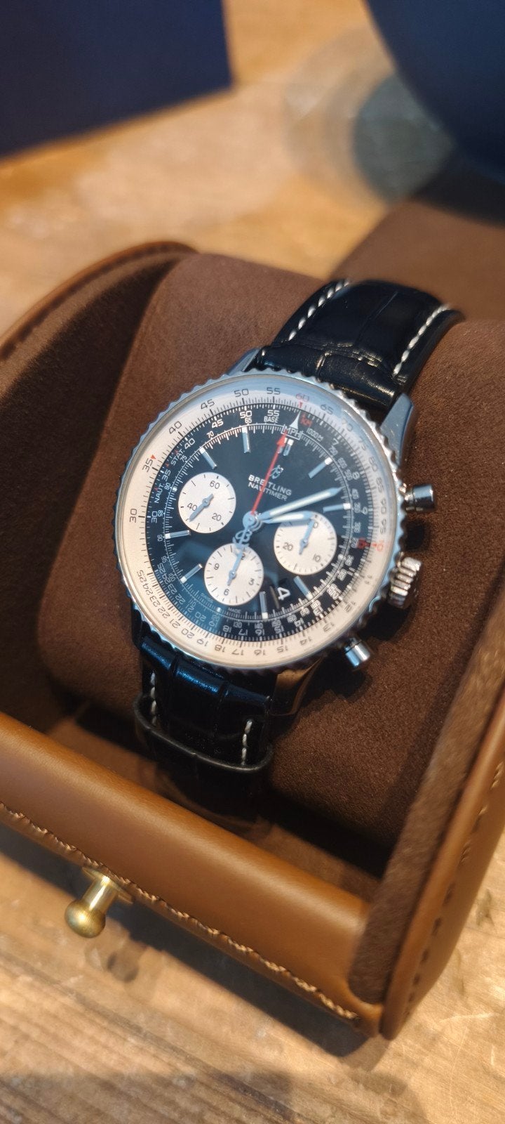 Breitling Navitimer b01, Ophalen, Staal, Staal, Breitling
