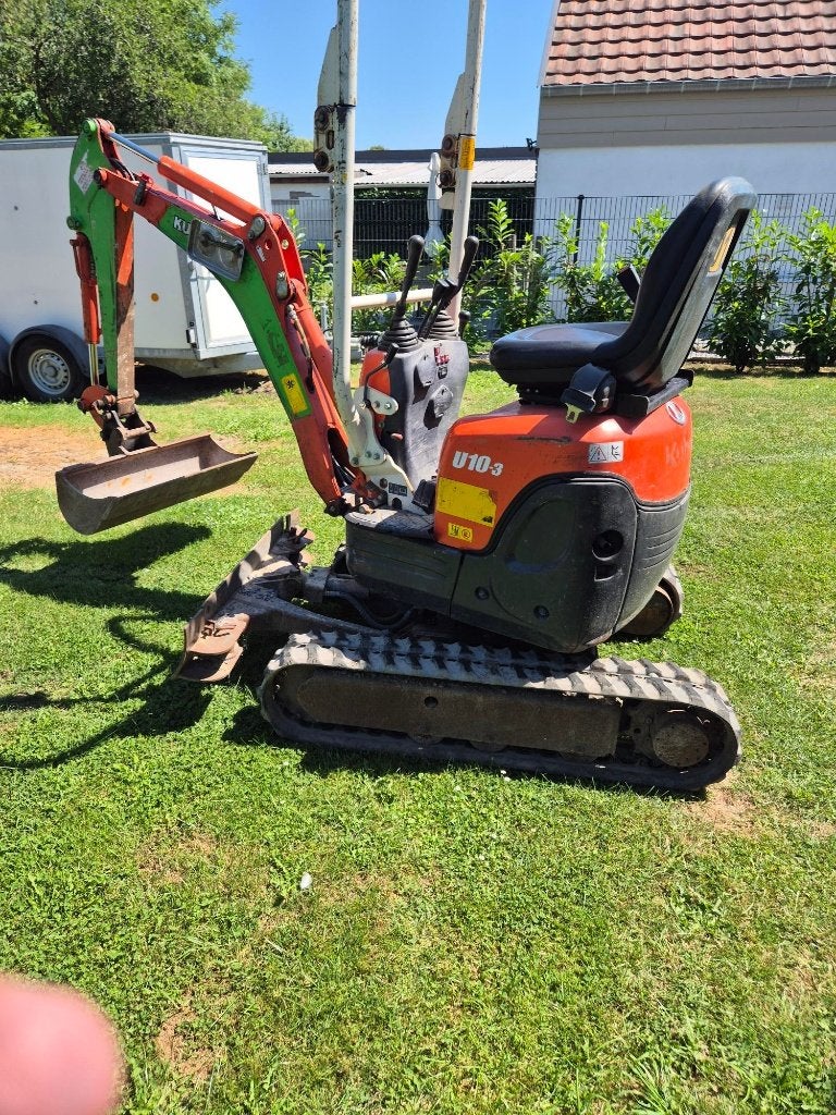 Minigraver KUBOTA type U10, Zakelijke goederen, Machines en Bouw | Kranen en Graafmachines, Graafmachine, Ophalen