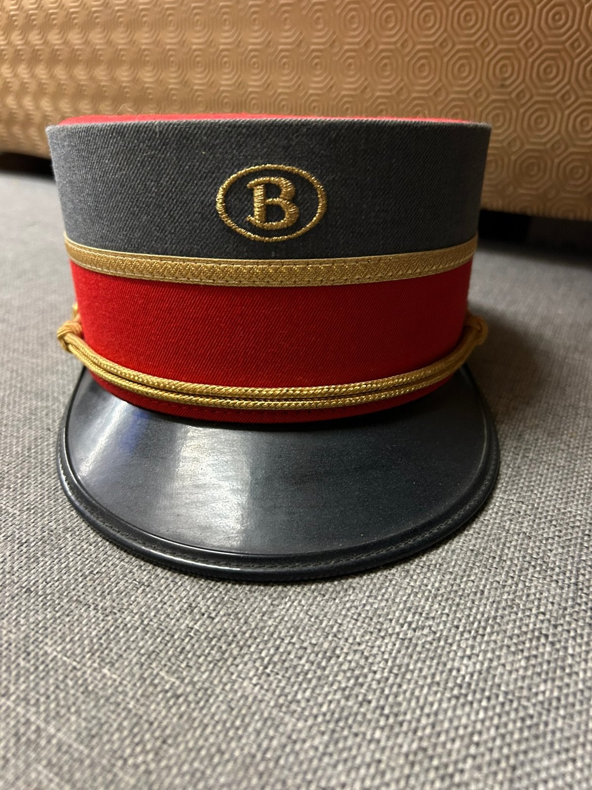 SNCB NMBS kepi taille 58, Collections, Trains & Trams, Enlèvement ou Envoi, Utilisé