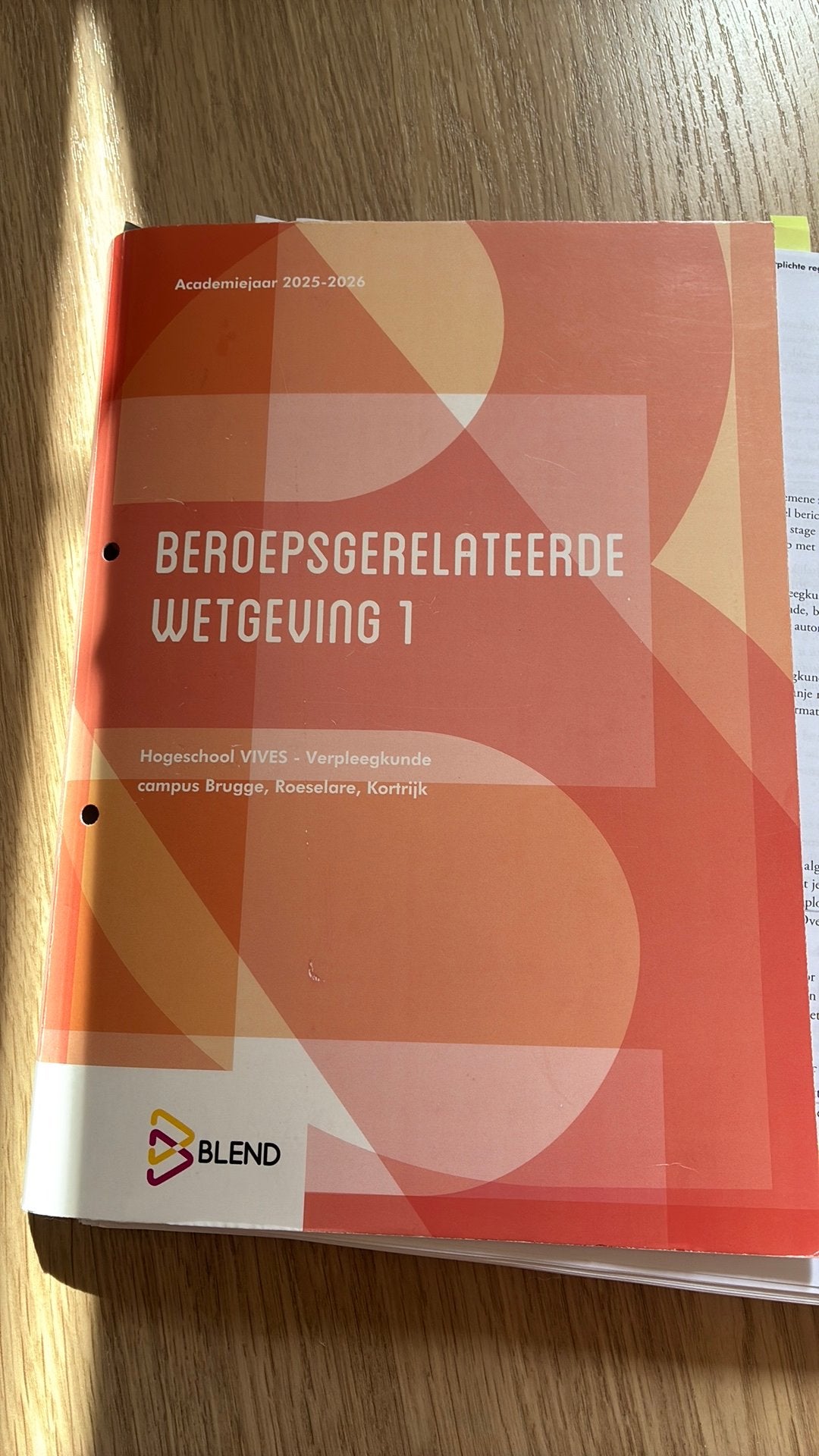 Beroepswetgeving verpleegkunde, Boeken, Ophalen of Verzenden, Gelezen, Overige niveaus, Overige vakken