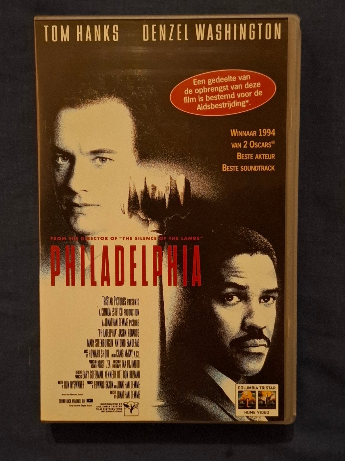 VHS Video Philadelphia, Vanaf 18 jaar, Drama, Ophalen of Verzenden, Zo goed als nieuw